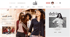 Desktop Screenshot of fashionlady.cabionline.com